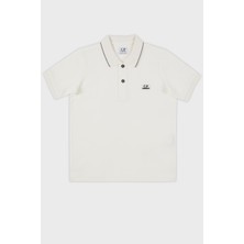 C.P. Company Streç Pamuklu Çocuk Polo Yaka T Shirt Polo Yaka T Shirt 10CKPL023 005263W 103
