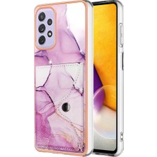 Mays Shop Samsung Galaxy A23 4g/5g Kart Yuvaları Mermer Yumuşak Tpu Tampon Ince (Yurt Dışından)