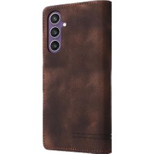 Mays Shop Samsung Galaxy S23 Fe Için Flip Case Cüzdan Kapak Kapak Basit Iş (Yurt Dışından)