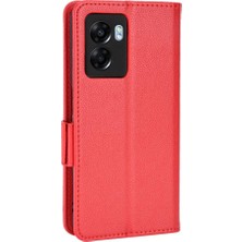 Mays Shop Oneplus Nord N300 Cüzdan Kart Yuvaları Için Kılıf Tutucu Yan Toka Manyetik (Yurt Dışından)