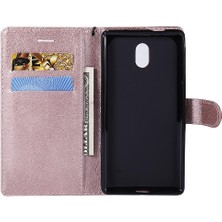 Mays Shop Kart Yuvası ile Nokia 3 Için Flip Case Yüksek Kaliteli Deri Iş Cüzdan (Yurt Dışından)