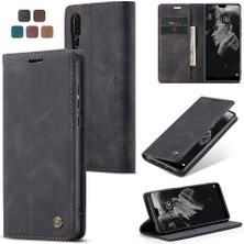 Mays Shop Huawei P20 Pro Için Flip Case Vintage Pu Deri Cüzdan Flip Folio Kitap (Yurt Dışından)