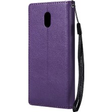 Mays Shop Kart Yuvası ile Nokia 3 Için Flip Case Yüksek Kaliteli Deri Iş Cüzdan (Yurt Dışından)