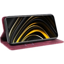 Mays Shop Xiaomi Poco X3 Nfc Manyetik Pu Deri Koruyucu Folio Cüzdan (Yurt Dışından)