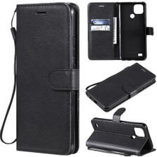 Mays Shop Kart Yuvası ile Realme C20/C21 Iş Cüzdan Telefon Kılıfı Için Flip Case (Yurt Dışından)