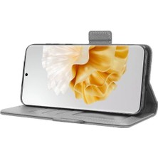 Mays Shop Huawei Için Kılıf P60/P60 Pro Pu Deri Yan Toka Kart Yuvaları Tutucu (Yurt Dışından)