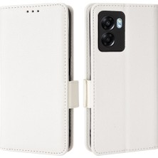 Mays Shop Oneplus Nord N300 Cüzdan Kart Yuvaları Için Kılıf Tutucu Yan Toka Manyetik (Yurt Dışından)