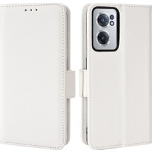 Mays Shop Oneplus Nord Ce 2 5g Yan Toka Manyetik Kart Yuvaları Tutucu Pu (Yurt Dışından)