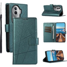 Mays Shop Oppo Oppo 11 Pro Için Flip Case Üç Kart Yuvaları Şok Emici Darbeye (Yurt Dışından)