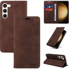 Mays Shop Samsung Galaxy S23 5g Koruyucu Pu Deri Manyetik Folio Cüzdan (Yurt Dışından)