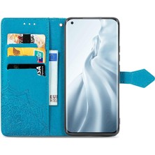 Mays Shop Xiaomi 11 Için Kılıf Darbeye Deri Kılıf Basit Iş Zarif (Yurt Dışından)