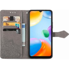 Mays Shop Redmi 10C Flip Kapak Kılıf Için Kılıf Darbeye Zarif Desen (Yurt Dışından)