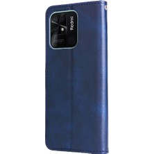 Mays Shop Xiaomi Redmi 10C Fermuar Kart Yuvası Sahipleri Için Kılıf Deri Koruyucu (Yurt Dışından)