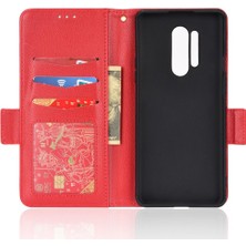 Mays Shop Oneplus 8 Için Kılıf Pro Manyetik Pu Deri Yan Toka Cüzdan Kart Yuvaları (Yurt Dışından)