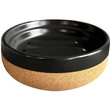 Primanova Cartrı Siyah Katı Sabunluk