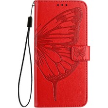 Mellow Shop Xiaomi Poco X6 Neo 5g Premium Deri Manyetik Kabartma Flip Case (Yurt Dışından)