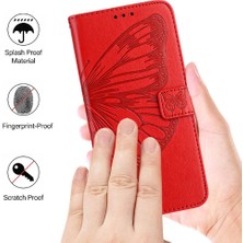 Mellow Shop Xiaomi Poco X6 Neo 5g Premium Deri Manyetik Kabartma Flip Case (Yurt Dışından)