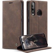 Mellow Shop Huawei P30 Lite Durumda Kart Yuvası Için Flip Case Kickstand Flip Folio Kitap Pu (Yurt Dışından)