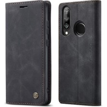 Mellow Shop Huawei P30 Lite Durumda Kart Yuvası Için Flip Case Kickstand Flip Folio Kitap Pu (Yurt Dışından)