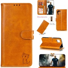 Mellow Shop Samsung Galaxy Wallet 5g Kickstand Manyetik Kapatma Kartı Için Cüzdan Kılıf (Yurt Dışından)