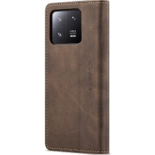 Mellow Shop Xiaomi 13 Pro Için Flip Case Manyetik Kapatma Darbeye Çevir Folio Kitap Pu (Yurt Dışından)