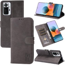 Mellow Shop Cüzdan Kılıf Için Xiaomi Redmi Not 10 Pro Max Kart Tutucu Kickstand Tüm (Yurt Dışından)