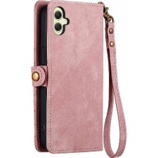 Mellow Shop Samsung Galaxy A05 4g Için Flip Case Cüzdan Kapak Çevirin Deri Kılıf Basit (Yurt Dışından)