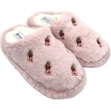 Shoemio Karla Nakışlı Kadın Ev Terliği