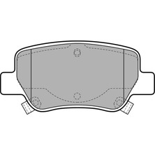 Delphı  DEL-LP2206 Fren Balatası Arka Toyota Avensis 01/09