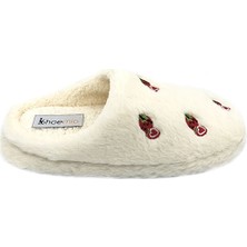 Shoemio Karla Nakışlı Kadın Ev Terliği