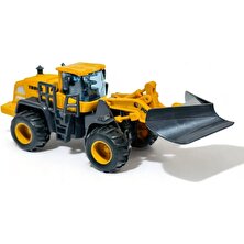 Berat Toys Berattoys Oyuncak Iş Makinaları Dozer ve Vinç Inşaat Set Ikili Vinç ve Dozer