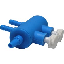 Longbangdian Shop 3 Yol Stili Yeni Yol Hava Akışı Dağıtıcı Oksijen Tüpü Hava Pompası Balık Tankı Akvaryum Hacim Kontrol Anahtarı Bölücü Çıkış Kolu (Yurt Dışından)