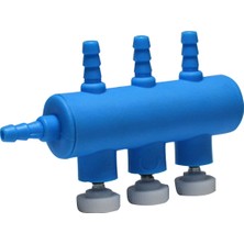 Longbangdian Shop 3 Yol Stili Yeni Yol Hava Akışı Dağıtıcı Oksijen Tüpü Hava Pompası Balık Tankı Akvaryum Hacim Kontrol Anahtarı Bölücü Çıkış Kolu (Yurt Dışından)