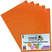 Artlantis Simli Fon Kartonu 50X70 5 Adet Artlantis Simli Fon Kartonu 50*70 5 Adet
