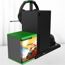 Konsol Plus Xbox Series x Uyumlu Soğutucu Dikey 5 In 1 Stand