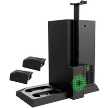 Konsol Plus Xbox Series x Uyumlu Soğutucu Dikey 5 In 1 Stand