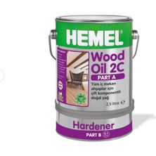 Hemel Wood Oil 2c Çift Komponentli Doğal Yağ