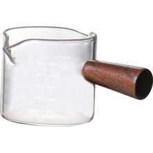 Malory Cam Ölçme Kabı Çift Ağıı Sıcaklığıklı Ölçekli Drinkware 150ML (Yurt Dışından)