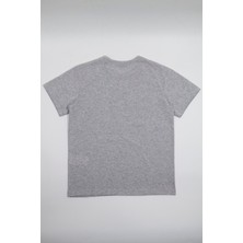 Chandraswear Erkek Çocuk Tshirt Gri Melanj - Hugo