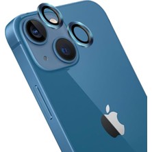 Eaksesuarnet İPHONE13 / 13 Mini Uyumlu Kamera Lens Koruyucu Mavi