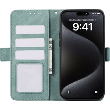 Xstep Case iPhone 15 Pro Max Cüzdan Pu Deri Stand Engelleme Rfıd Telefon Kapağı (Yurt Dışından)