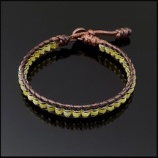 Seven Art Jewelry Doğal Taş Bileklik, Yeşim Taşı ve Hematit Taşı Bileklik, Erkek Bileklik, Kadın Bileklik