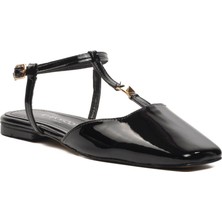 Ayakmod 670476 Siyah Kadın Babet