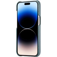 Xstep Case iPhone 14 Pro Max Litchi Doku Çizilmez Deri+Pc Telefon Kapağı (Yurt Dışından)