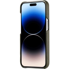 Xstep Case iPhone 14 Pro Max Litchi Doku Çizilmez Deri+Pc Telefon Kapağı (Yurt Dışından)