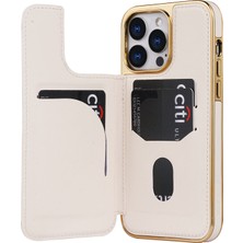 Xstep Case iPhone 13 Pro Max Pu Deri Manyetik Kart Tutucu Telefon Kapağı (Yurt Dışından)