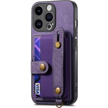 Xstep Case iPhone 14 Pro Askılı Anti-Damla Kickstand Kart Tutucu Telefon Kılıfı (Yurt Dışından)