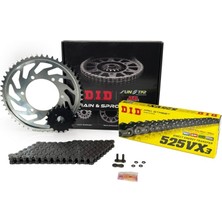 DID D.ı.d Yamaha Fz6/fazer /s2 Zincir Dişli Seti X-Ringli Çelik 16-46T/118L