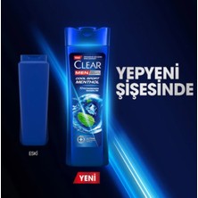 Clear Men Kepeğe Karşı Etkili Şampuan Cool Sport Menthol Ferahlatıcı Mentol Etkisi 350 ml