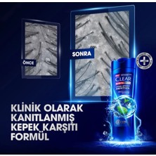 Clear Men Kepeğe Karşı Etkili Şampuan Cool Sport Menthol Ferahlatıcı Mentol Etkisi 350 ml